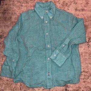 Teal Button-Up Shirt